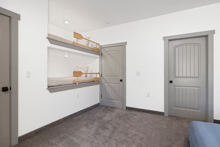 Built-in bunks