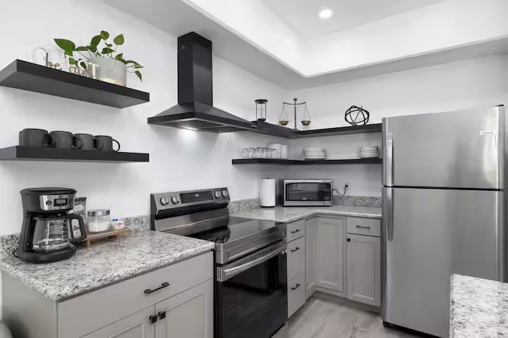 Stainless appliances